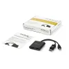 Multiplicador de Vídeo StarTech.com - Conecta DisplayPort a 2 puertos DisplayPort - Hub MST - Negro - MSTDP122DP