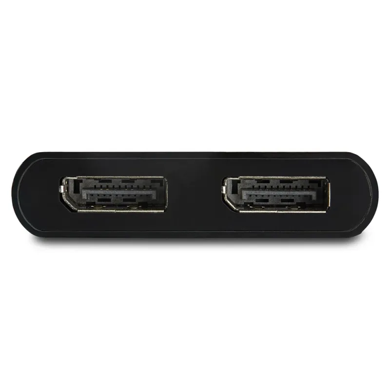 Multiplicador de Vídeo StarTech.com - Conecta DisplayPort a 2 puertos DisplayPort - Hub MST - Negro - MSTDP122DP