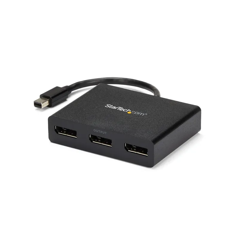 Multiplicador de Vídeo StarTech.com - Mini DisplayPort - 3 Puertos - Triple Cabeza - MSTMDP123DP