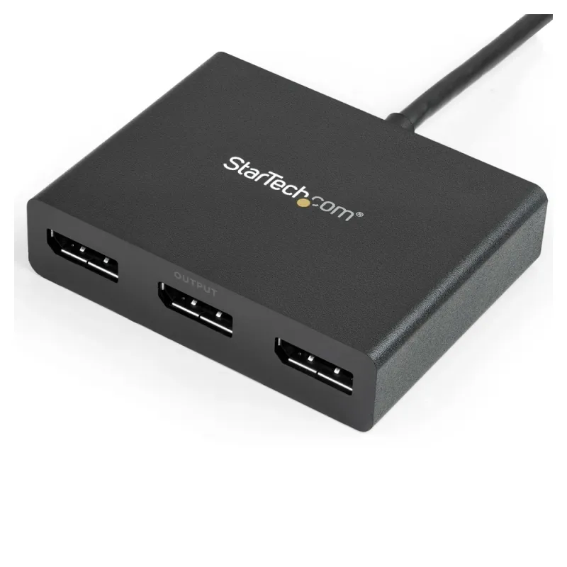 Multiplicador de Vídeo StarTech.com - Mini DisplayPort - 3 Puertos - Triple Cabeza - MSTMDP123DP