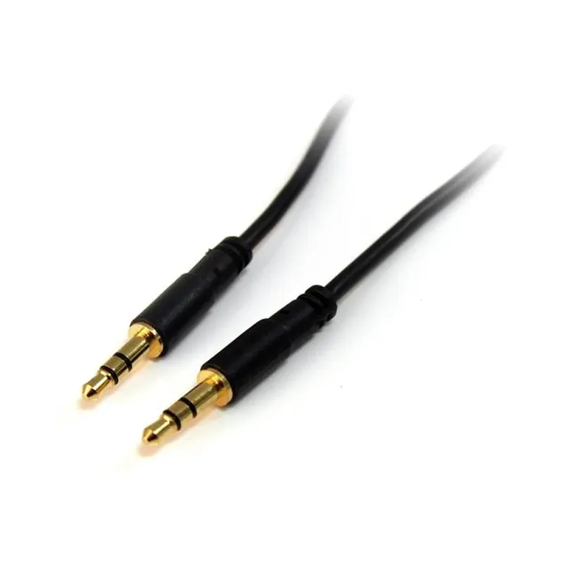 Cable de Audio StarTech.com - Estéreo - 3,5mm - Delgado 90 cm - M/M - MU3MMS