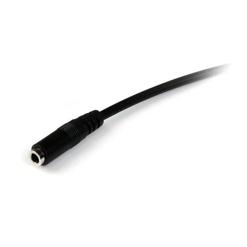 Cable StarTech.com Extensor para Audífonos y Diadema Headset Mini-Jack con Plug de 3.5mm - 2m - MUHSMF2M