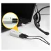 Cable Adaptador Divisor StarTech.com - Diadema Macho / Hembra - Blanco - MUYHSMFFADW Cable Adaptador Divisor StarTech.com - Diadema Macho / Hembra - Blanco - MUYHSMFFADW