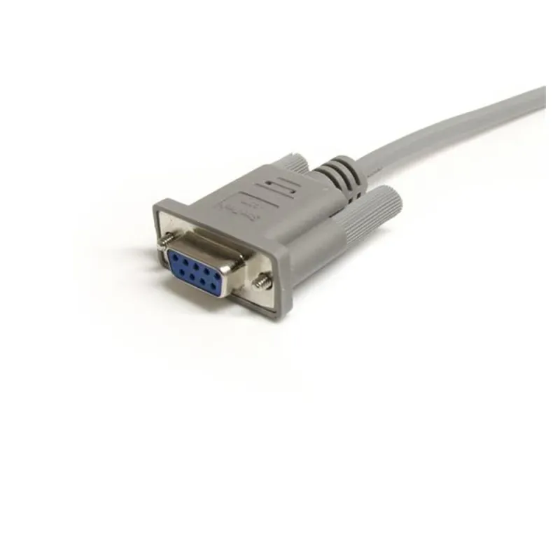 Cable de Extensión StarTech.com - DB9 Serial RS232 - Macho a Hembra - 1.8m - Gris - MXT100
