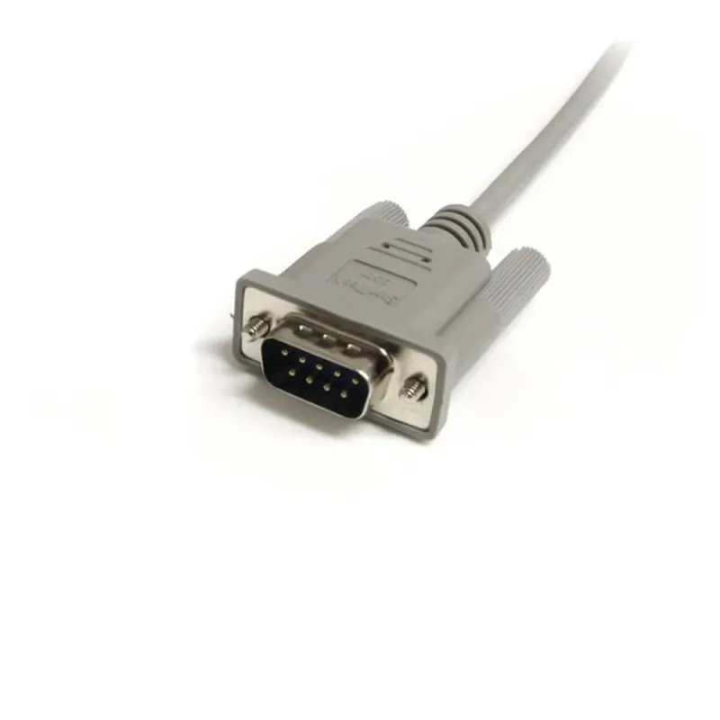 Cable de Extensión StarTech.com - DB9 Serial RS232 - Macho a Hembra - 1.8m - Gris - MXT100
