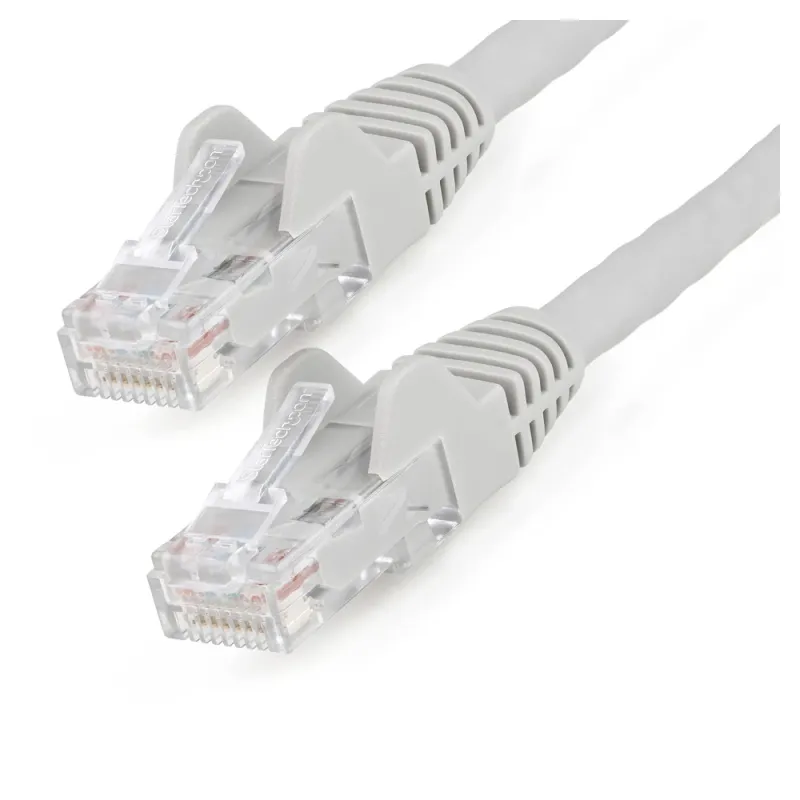 Cable de Red StarTech.com - Cat6 - RJ-45 - 15 m - Gris - N6LPATCH15MGR