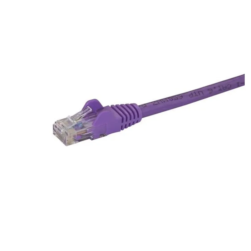Cable de Red StarTech.com - Cat6 - RJ-45 - 3M - Morado - N6PATC3MPL