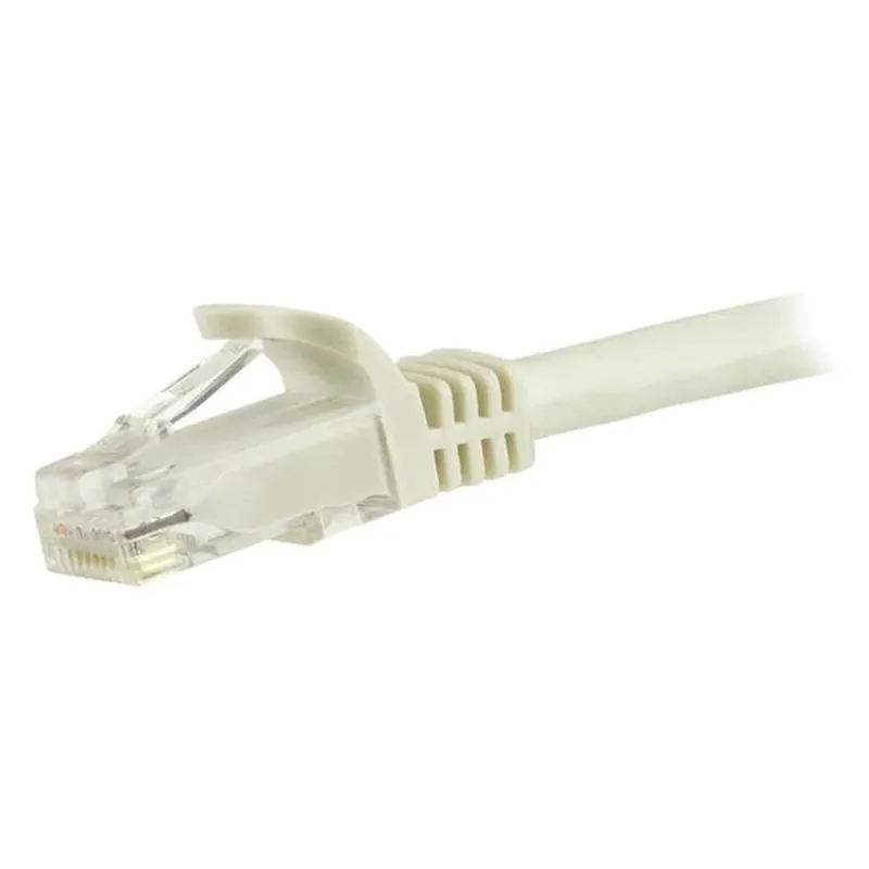 Cable de Red StarTech.com - Cat6 - RJ-45 - 3M - Blanco - N6PATC3MWH