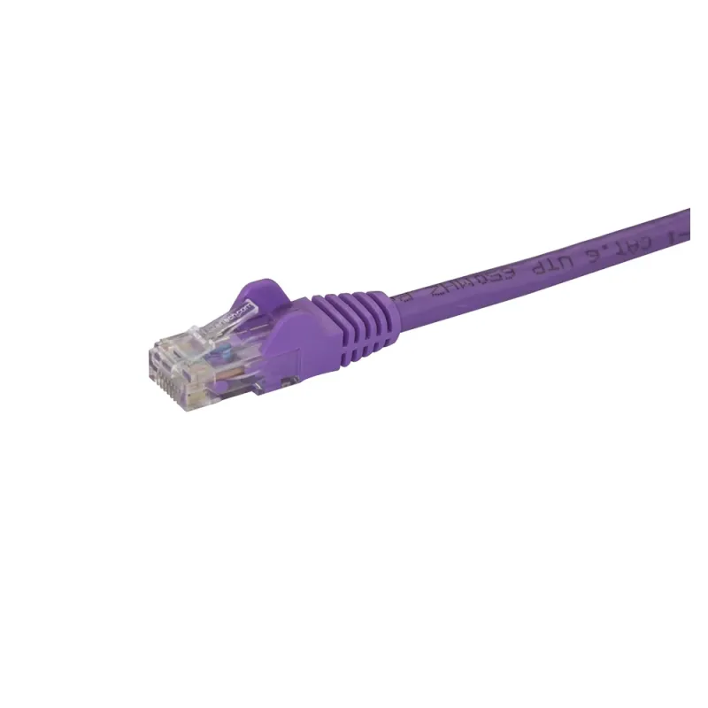 Cable de Red StarTech.com - Cat6 - RJ-45 - 15cm - Morado - N6PATCH6INPL