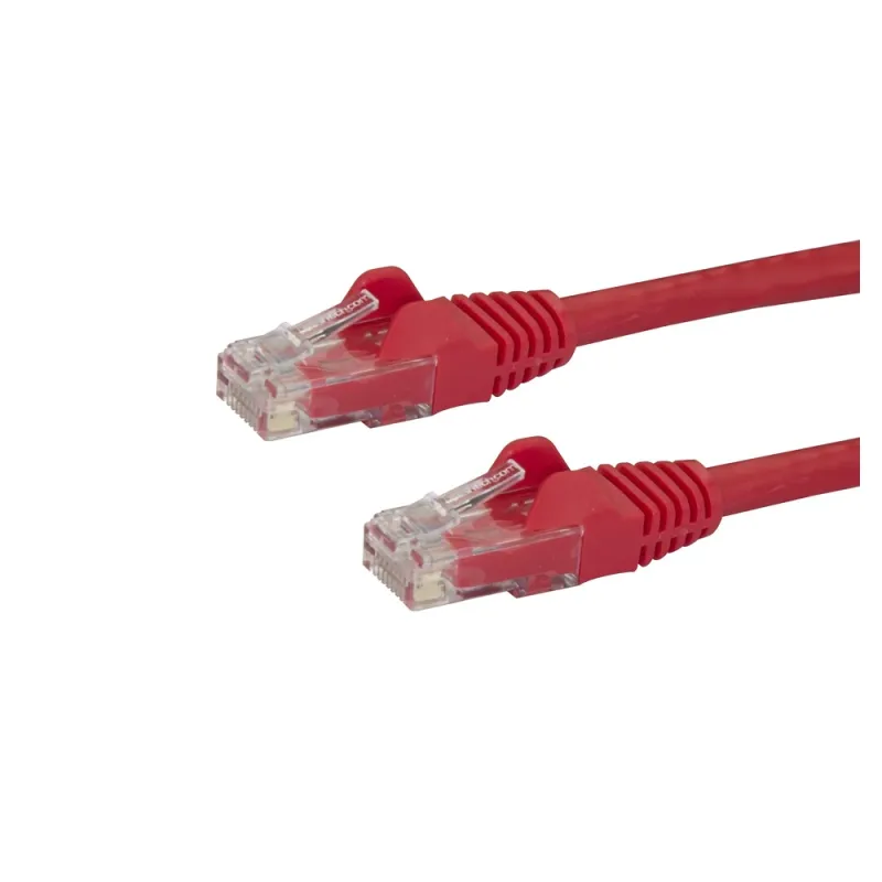 Cable de Red StarTech.com - Cat6 - RJ-45 - 4.2M - Rojo - N6PATCH14RD