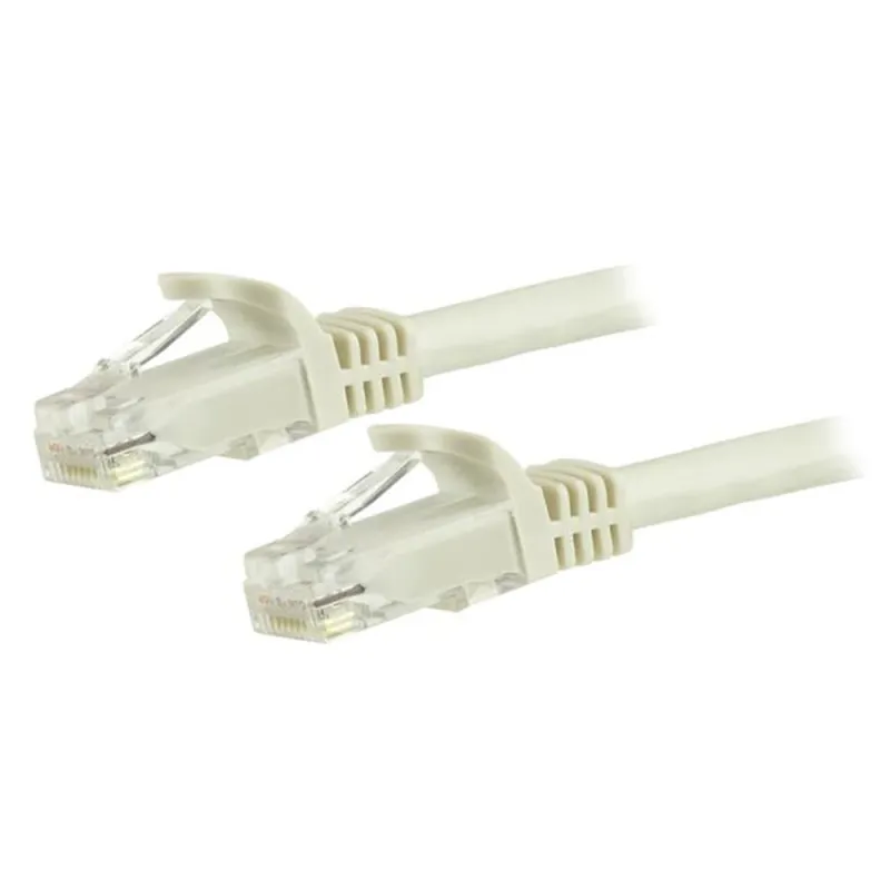 Cable de Red StarTech.com - Cat6 - RJ-45 - 15cm - Blanco - N6PATCH6INWH