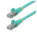 Cable de Red StarTech - Cat6A - RJ-45 - 3M - Azul Aguamarina - NLAQ-10F-CAT6A-PATCH Cable de Red StarTech - Cat6A - RJ-45 - 3M - Azul Aguamarina - NLAQ-10F-CAT6A-PATCH