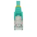 Cable de Red StarTech - Cat6A - RJ-45 - 3M - Azul Aguamarina - NLAQ-10F-CAT6A-PATCH Cable de Red StarTech - Cat6A - RJ-45 - 3M - Azul Aguamarina - NLAQ-10F-CAT6A-PATCH