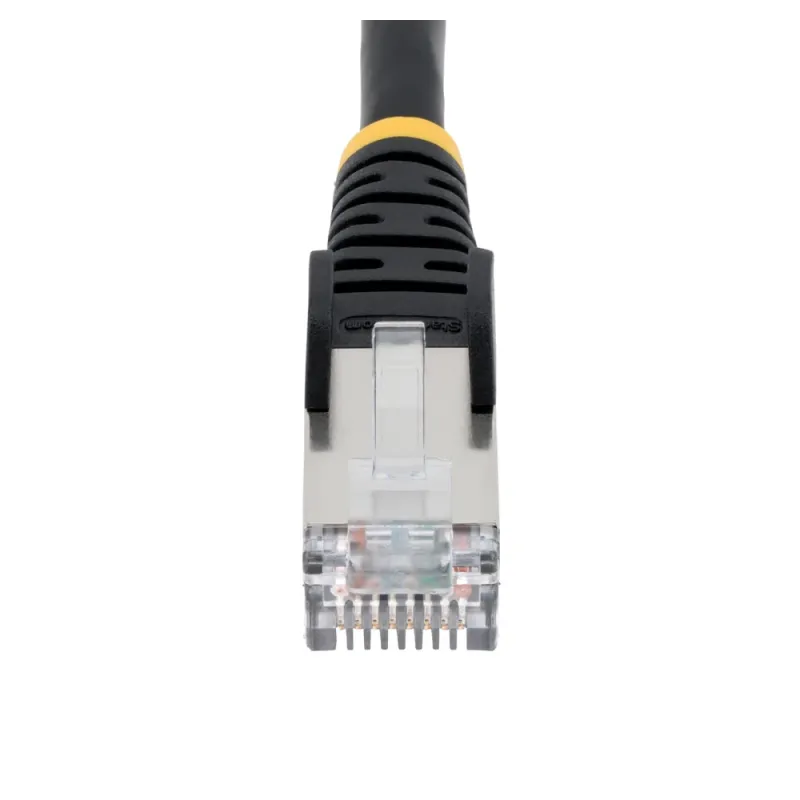 Cable Ethernet StarTech.com - Cat6a - 4.5m - Negro - NLBK-15F-CAT6A-PATCH