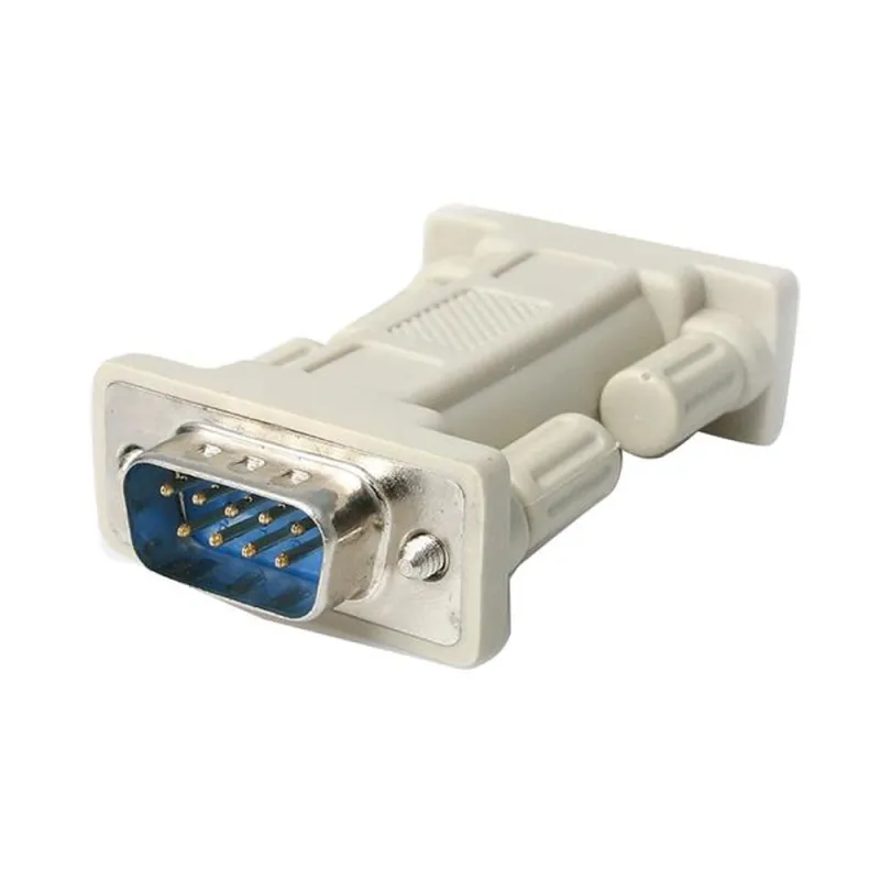 Adaptador StarTech.com Serial DB9 RS232 de Modem Nulo Macho a Macho - NM9MM