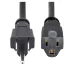 Cable StarTech.com PAC1016 - Extensor Alimentación PC Nema 5-15r a Nema 5-15p - Macho a Hembra - 1.8Mts - PAC1016