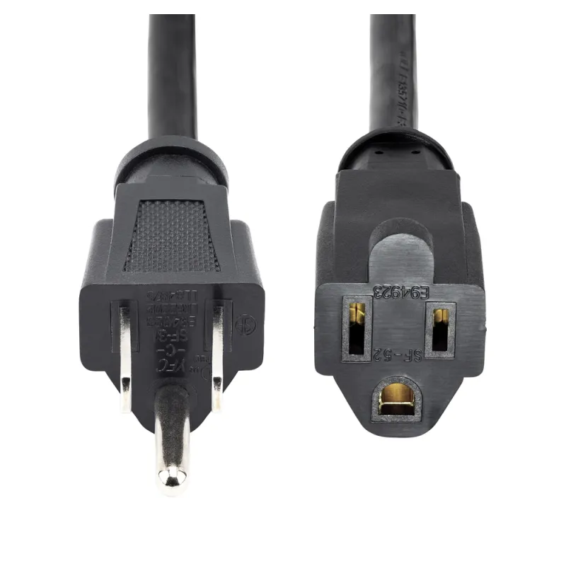 Cable StarTech.com 91cm de Extensión Alargador de Alimentación para PC - Nema 5-15 Hembra a Macho - PAC1013