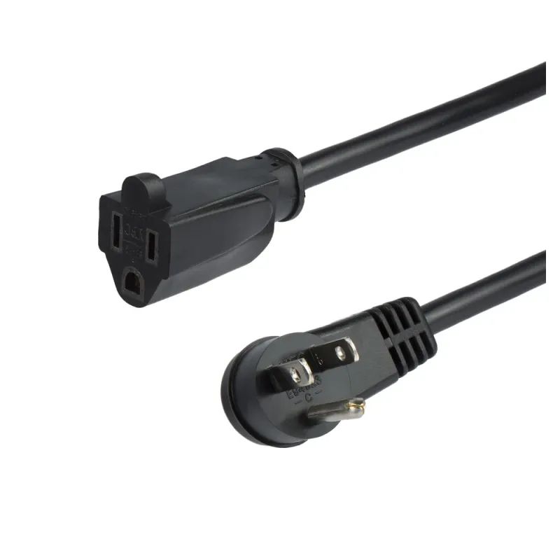 Cable de Poder StarTech.com PAC101R3 - 90cm - NEMA 5-15R a NEMA 5-15P - Acodado a la Derecha Macho - PAC101R3