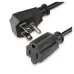 Cable de transmisión StarTech.com - Nema 5-15p a Nema 5-15r - 45 cm - PACF10118IN