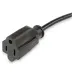 Cable de transmisión StarTech.com - Nema 5-15p a Nema 5-15r - 45 cm - PACF10118IN
