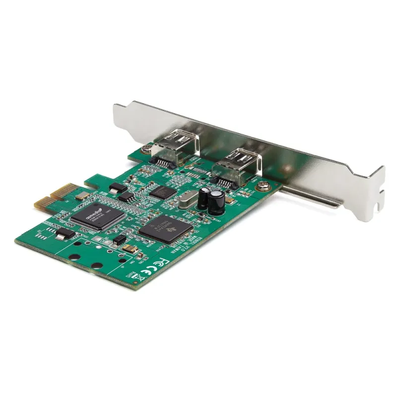 Adaptador Tarjeta StarTech.com PEX1394A2V2 - 2 Puertos - 6 pines - PCI Express a FireWire - PEX1394A2V2