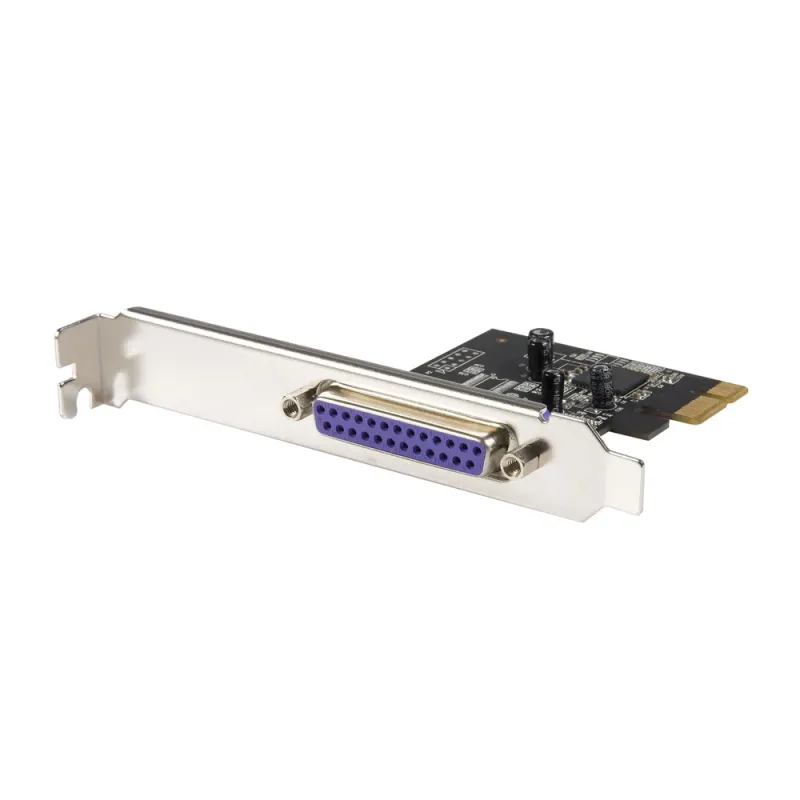 Tarjeta PCI Express StarTech.com PEX1P2 - 1 Puerto Paralelo - Tarjeta Adaptadora PCIe a DB25 Paralelo - PEX1P2