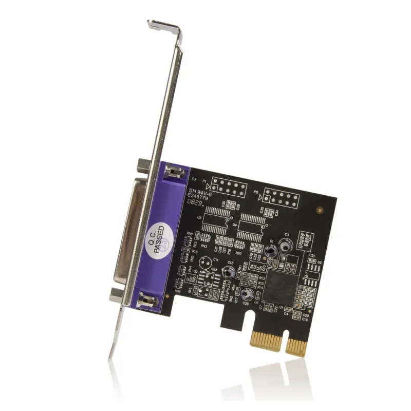 Tarjeta PCI Express StarTech.com PEX1P2 - 1 Puerto Paralelo - Tarjeta Adaptadora PCIe a DB25 Paralelo - PEX1P2