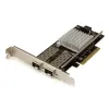 Tarjeta de Red StarTech.com - PCI-Express - 20000 Mbit/s - 2x SFP+ - PEX20000SFPI