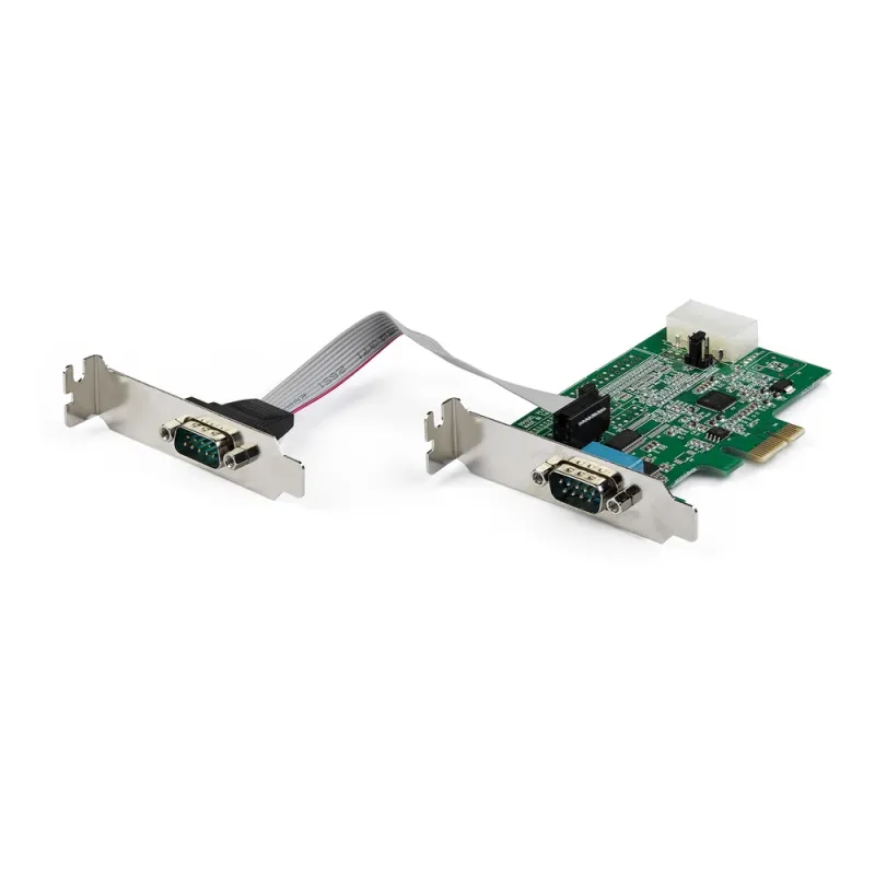Tarjeta de Expansión StarTech.com - PCI-Express - 2x DB9 - PEX2S953LP