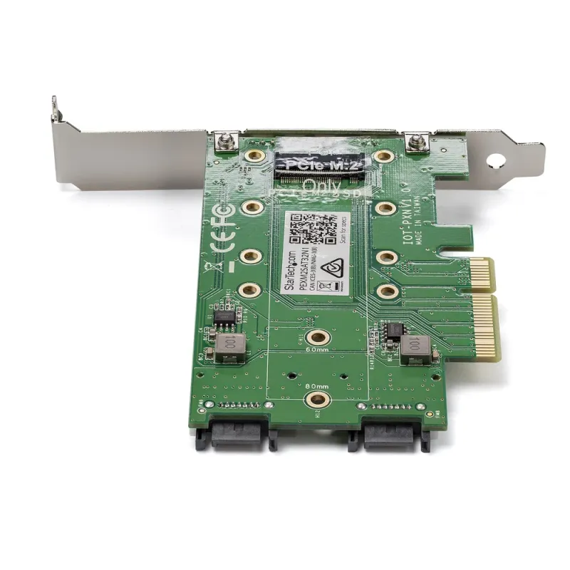 Tarjeta de Expansión StarTech.com - PCI-Express - M.2 - SATA - PEXM2SAT32N1