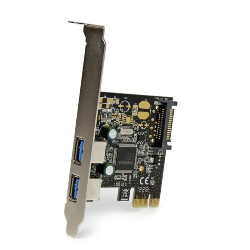 Tarjeta de Expansión StarTech.com - PCI-Express - 2x USB 3.0 - SATA - PEXUSB3S23