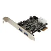 Tarjeta de Expansión StarTech.com - PCI-Express - 2x USB 3.0 - PEXUSB3S25