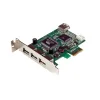 Tarjeta de Expansión StarTech.com - PCI-Express - 3x USB 2.0 Externo - 1x USB Interno - PEXUSB4DP
