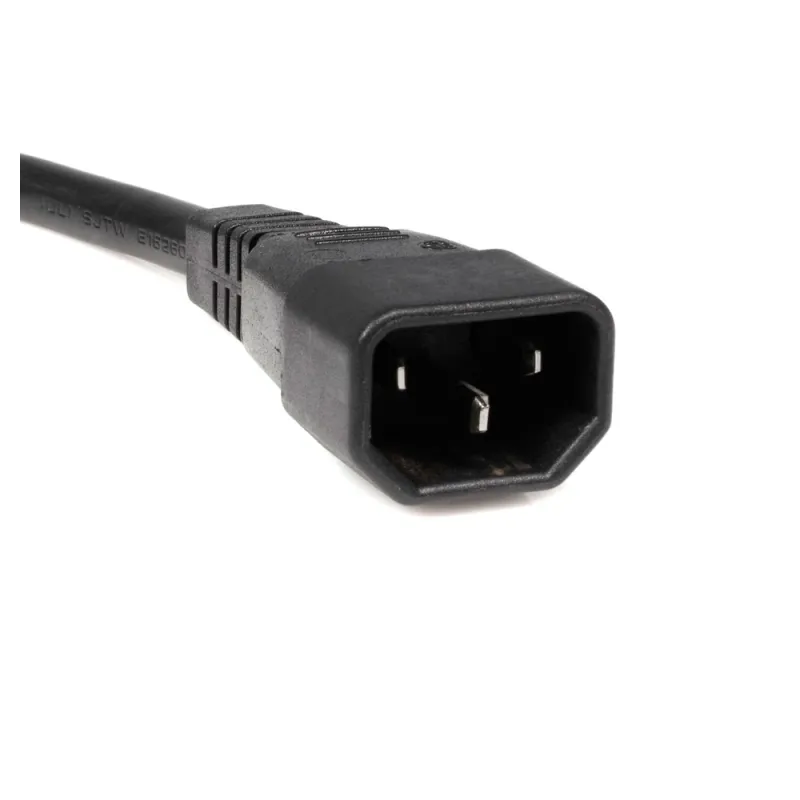 Cable StarTech.com PXT100Y - Adaptador - 3M - C14 IEC320 a 2x C13 - PXT100Y