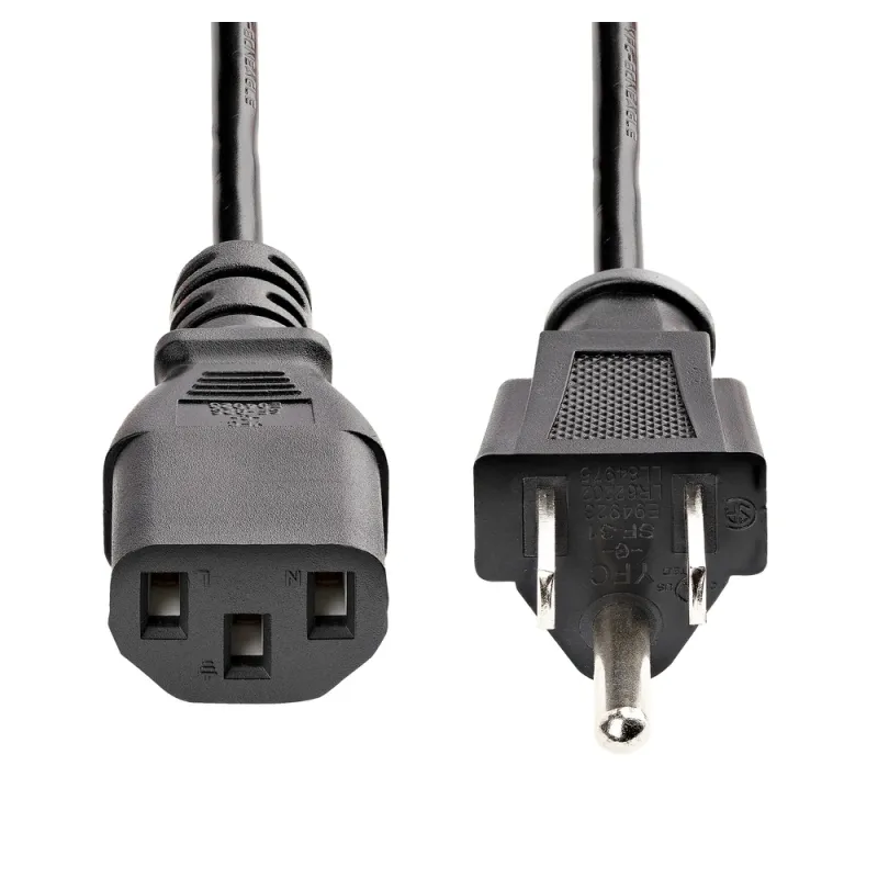Cable StarTech.com 91cm - Alimentación Corriente para PC C13 a NEMA5-15P - PXT101143
