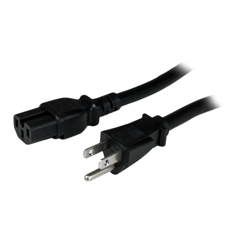 Cable Startech.com PXT515C158 - 2.4m de Alimentacion 14AWG de PC Nema 5-15P a C15 tierra - PXT515C158