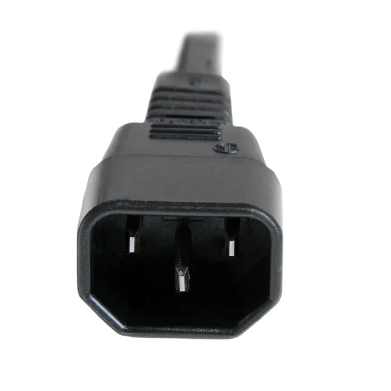 Cable StarTech.com 1.8m 14 AWG Adaptador Jumper Bridge IEC C14 a IEC C15 para Servidor UPS - PXTC14C156