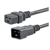 Cable de Energía StarTech.com PXTC19C20146 - 1.8M - C19 a C20 - 14 AWG - Conecta un servidor con una unidad de alimentación - PXTC19C20146