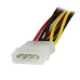 Cable de Alimentación StarTech.com - Molex 4 Pines - 2x SATA 15 Pines - 30 cm - PYO2LP4LSATA Cable de Alimentación StarTech.com - Molex 4 Pines - 2x SATA 15 Pines - 30 cm - PYO2LP4LSATA