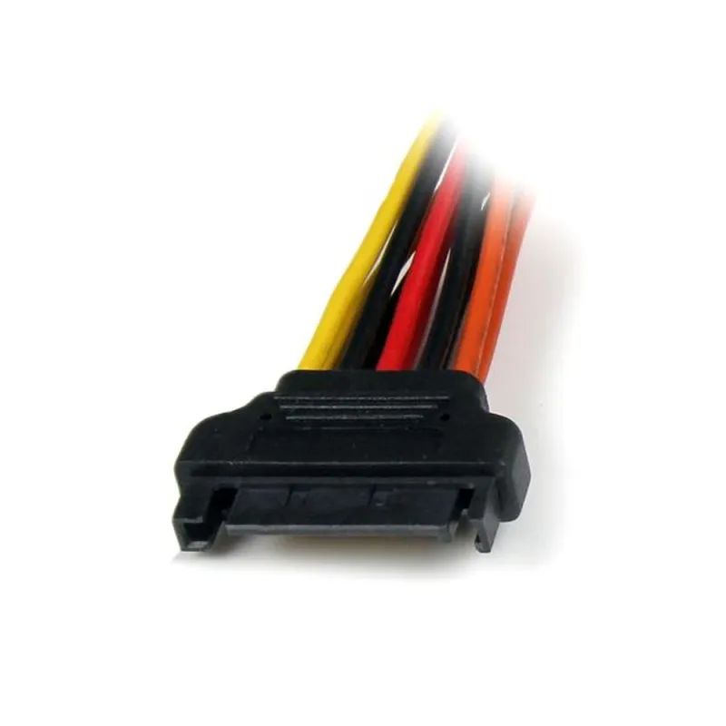 Cable de Alimentación StarTech.com - SATA 15 Pines - 15 cm - PYO2LSATA