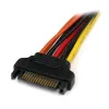 Cable de Alimentación StarTech.com - SATA 15 Pines - 15 cm - PYO2LSATA