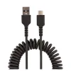 Cable StarTech.com - USB-A a USB-C - Espiral - 50cm - R2ACC-50C-USB-CABLE