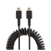 Cable StarTech.com - USB-C a USB-C - Espiral - 50cm - R2CCC-50C-USB-CABLE Cable StarTech.com - USB-C a USB-C - Espiral - 50cm - R2CCC-50C-USB-CABLE