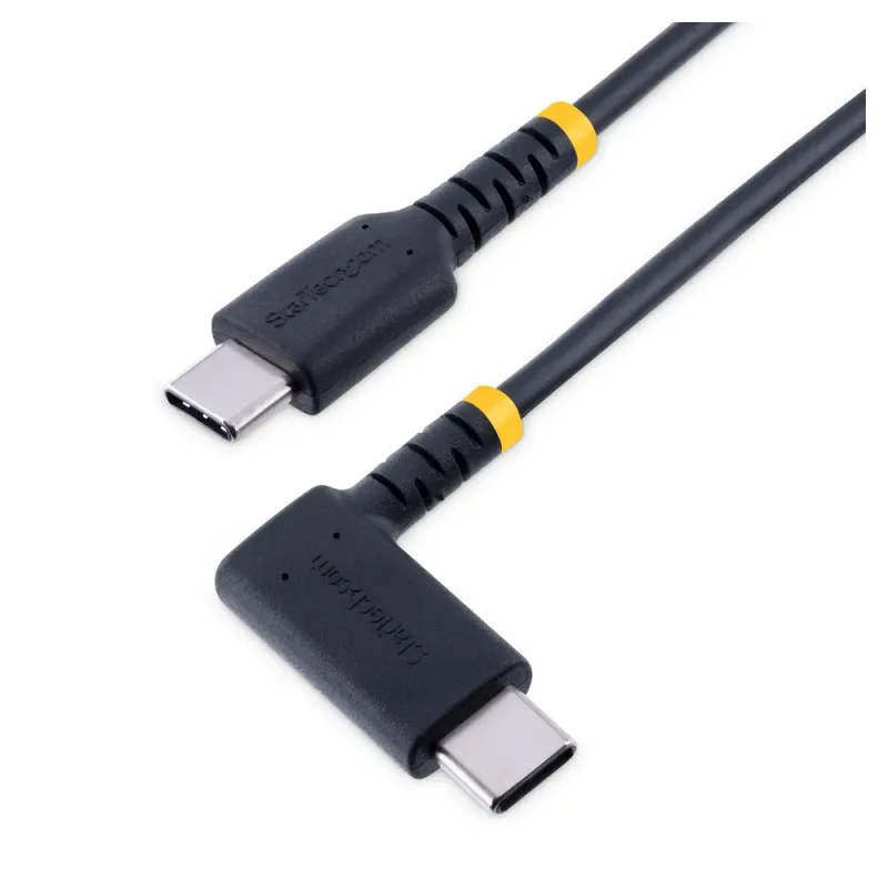 Cable StarTech.com - USB-C a USB-C - 15 cm - Acodado - R2CCR-15C-USB-CABLE