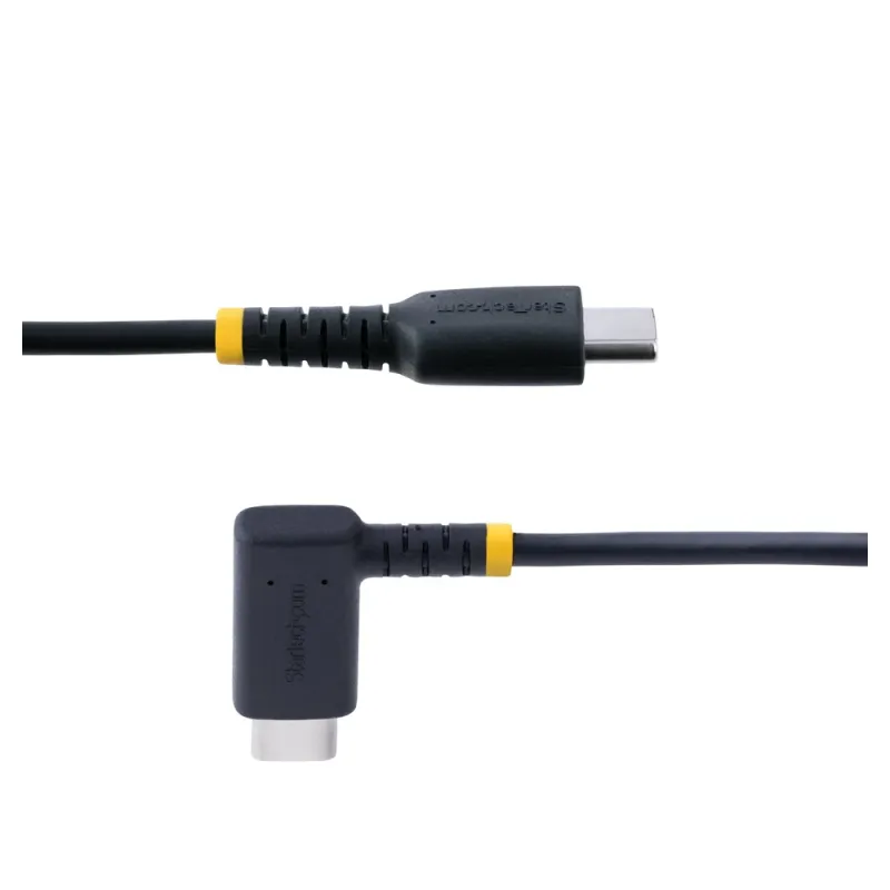 Cable StarTech.com - USB-C a USB-C - 15 cm - Acodado - R2CCR-15C-USB-CABLE
