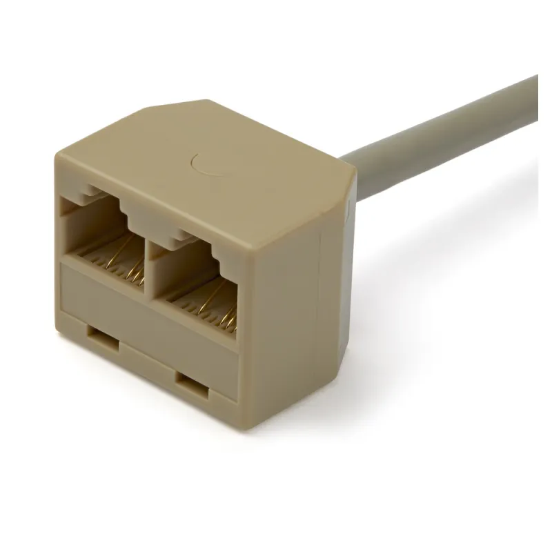 Adaptador StarTech.com - 2x RJ-45 a RJ-45 Cat5e - RJ45SPLITTER