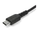 Cable USB StarTech.com RUSB2AC1MB - USB 2.0 a USB-C - 1 M - Fibra Aramida - Negro - RUSB2AC1MB Cable USB StarTech.com RUSB2AC1MB - USB 2.0 a USB-C - 1 M - Fibra Aramida - Negro - RUSB2AC1MB