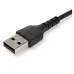 Cable USB StarTech.com RUSB2AC1MB - USB 2.0 a USB-C - 1 M - Fibra Aramida - Negro - RUSB2AC1MB Cable USB StarTech.com RUSB2AC1MB - USB 2.0 a USB-C - 1 M - Fibra Aramida - Negro - RUSB2AC1MB