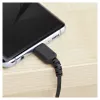 Cable USB StarTech.com RUSB2AC2MB - USB 2.0 a USB-C - 2 Mts - Fibra Aramida - Negro - RUSB2AC2MB