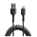 Cable StarTech.com - USB-A a Lightning - Espiral - 50cm - Negro - RUSB2ALT50CMBC Cable StarTech.com - USB-A a Lightning - Espiral - 50cm - Negro - RUSB2ALT50CMBC